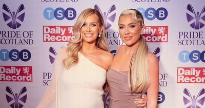 Laura Anderson and Paige Turley lead the glamour on the Pride of Scotland red carpet