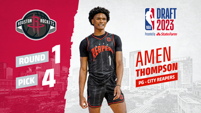 NBA analysts react to Rockets drafting Amen Thompson at No. 4 overall
