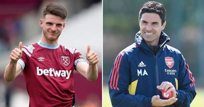 Mikel Arteta's immediate and long-term plans for Declan Rice if he seals Arsenal transfer