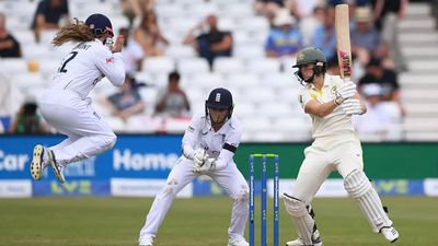 Women's Ashes Test: Ellyse Perry misses century by one run, but Australia in command