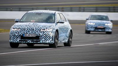 2024 Hyundai Ioniq 5 N Teased Doing 155 MPH On The Nürburgring