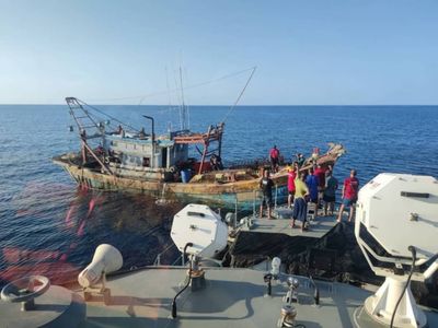 Two Vietnamese fishing boats seized, 11 crew arrested