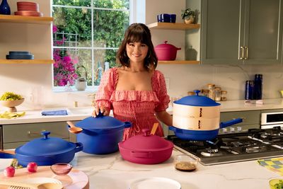 Selena Gomez gives fans exactly 'what they’ve been asking for' with her new cookware – the colors are so on-trend