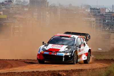 WRC Safari Rally: Ogier leads as Zebras and tyre issue delay Tanak