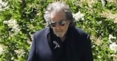 Al Pacino, 83, spotted out for a stroll just one week after welcoming his fourth child