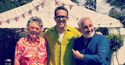 Ryan Reynolds turned up in the Bake Off tent and people are losing their minds