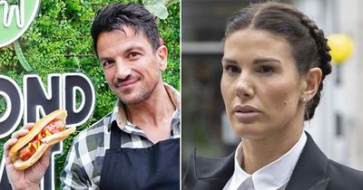 Peter Andre has 'one problem' with Rebekah Vardy's 'stupid' chipolata comments