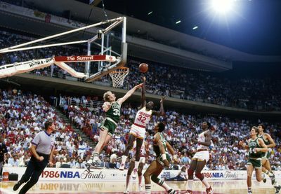 Ralph Sampson breaks down iconic Boston Celtics-Houston Rockets fight in 1986 playoffs
