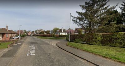 Police lock down quiet Ayr street after sudden death of man with forensic tent spotted at scene