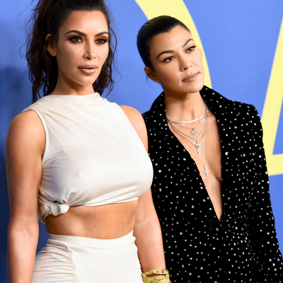 Kim Kardashian Says Kourtney "Doesn't Have Any Friends" Amid Dolce & Gabbana Drama