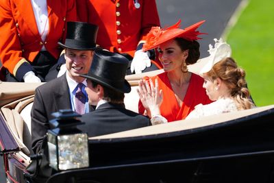 Kate and William join King and Queen for carriage procession at Royal Ascot