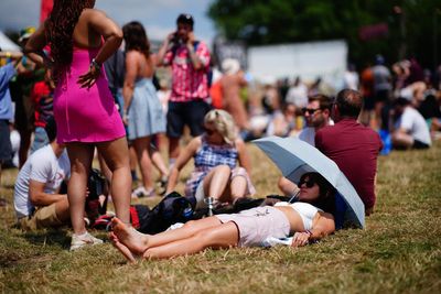 Heat health warning issued as temperatures soar for Glastonbury weekend