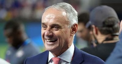 MLB commissioner on "special affinity" for baseball in UK and lessons learned from NFL