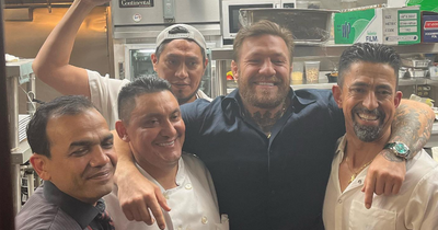 Conor McGregor visits plush steakhouse while in New York and praised by staff