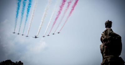 Where and when you can see the Red Arrows as they fly over Wales this weekend