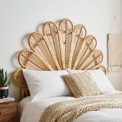 Dunelm is selling a dupe for La Redoute's beautiful petal cane headboard – but £300 cheaper