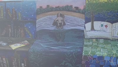 ‘Artists of the Wall Festival’ saw over 160 murals go up along a seawall at Loyola Park