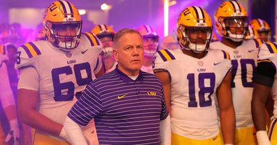 LSU head coach Brian Kelly claims future of college football "in jeopardy"