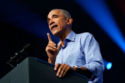 Obama says Trump indictment shows US can ‘fight’ to hold onto ‘creaky’ democracy