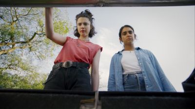 Margaret Qualley's road trip doesn't go to plan in Drive-Away Dolls trailer