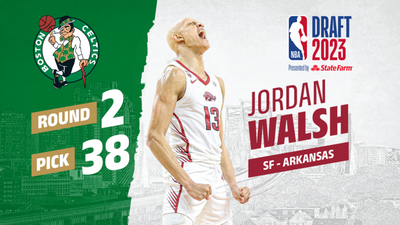The best of new Boston Celtics forward Jordan Walsh with Arkansas in 2022-23