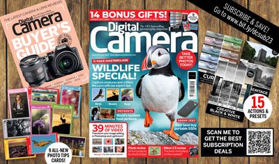 Get 14 bonus gifts with the July 2023 issue of Digital Camera