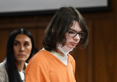 A teen who killed 4 at a Michigan high school is showing 'disturbing behavior' in jail