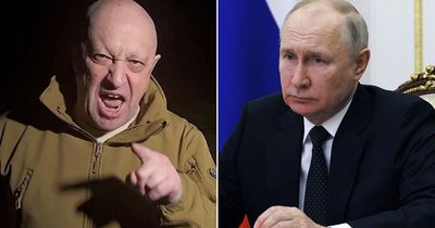 Russian TV channels 'hacked' by Wagner chiefs as Putin accuses group of 'armed mutiny'