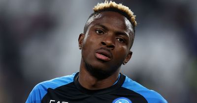 Man Utd target Victor Osimhen holds meeting with Napoli chief as transfer stance clear