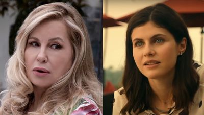 Jennifer Coolidge Thought Wearing A Bathing Suit On The White Lotus Was Scary, But An Alexandra Daddario Bikini Realization Grounded Her