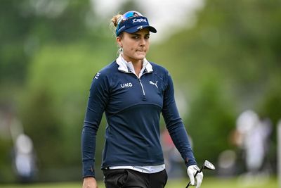 Lexi Thompson will play the weekend at Baltusrol after carding four consecutive birdies late in the day at KPMG Women’s PGA