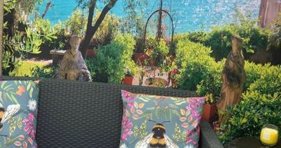 Savvy mum showered with praise after transforming drab garden into tranquil paradise thanks to £15 Amazon buy