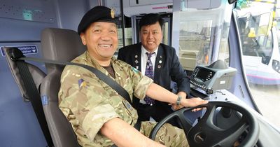 Free bus travel for members of the armed forces, veterans and cadets today