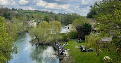 The riverside pub near Bristol with the best view along an enchanting train ride