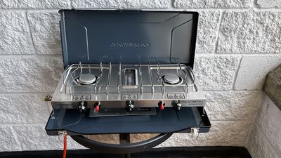 Campingaz Camping Chef DLX Stainless Infrared Gas Stove review: triple the fun