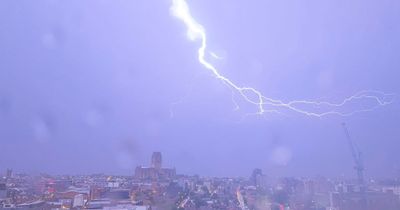 Met Office new thunderstorm alert including inch of rain and 3cm hailstones