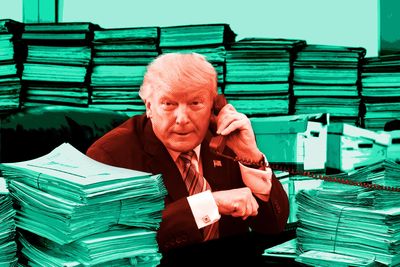 Defendant Trump and his boxes of anxiety