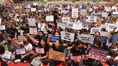 Kuki-Zomi outfits take out silent march in Manipur; civil society groups protest in Delhi