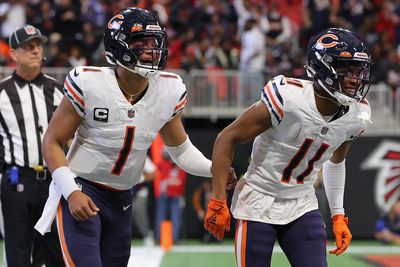 Bears QB Justin Fields excited to get Darnell Mooney, Chase Claypool back