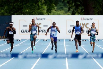 Zharnel Hughes sets new British 100 metres record in New York