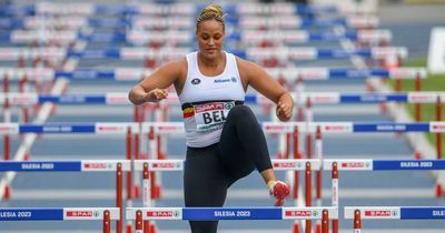 Shot putter replaces injured teammate in 100m hurdles and finishes last by 19 seconds