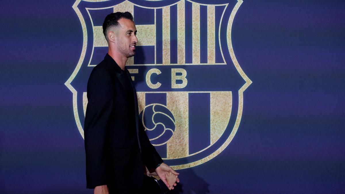 Sergio Busquets is joining former Barcelona teammate…