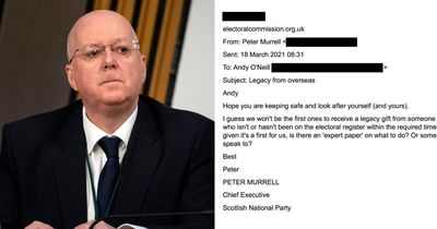 SNP facing questions over mystery foreign donation which party was told it should return