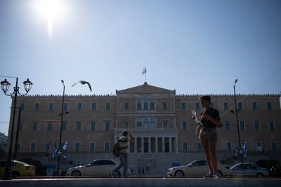 Greeks vote in second general election in 5 weeks, with conservative party favored to win majority