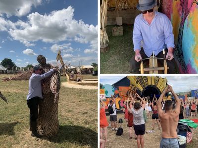 Gongs, chanting and Celtic Shamanism: What I learnt from a day at the Glastonbury Healing Field