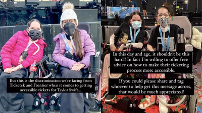 A Woman With A Disability Has Shared Her Fked Experience Organising Taylor Swift Tickets