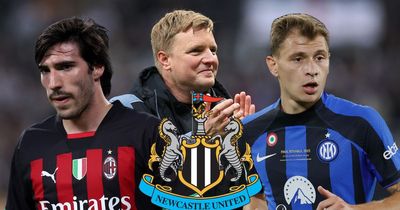 Newcastle's pursuit of Sandro Tonali and Nicolo Barella point to key quality Eddie Howe is after