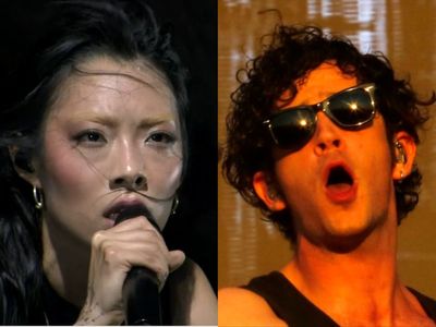 ‘He owns my masters’: Rina Sawayama publicly calls out Matty Healy at Glastonbury Festival