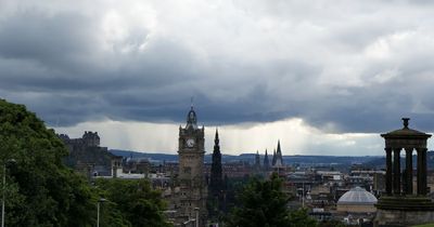 Edinburgh set to be battered by hours of thunderstorms and downpours