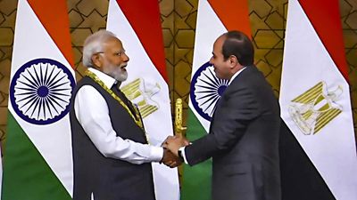 Egyptian President El-Sisi confers PM Narendra Modi with ‘Order of the Nile’ award